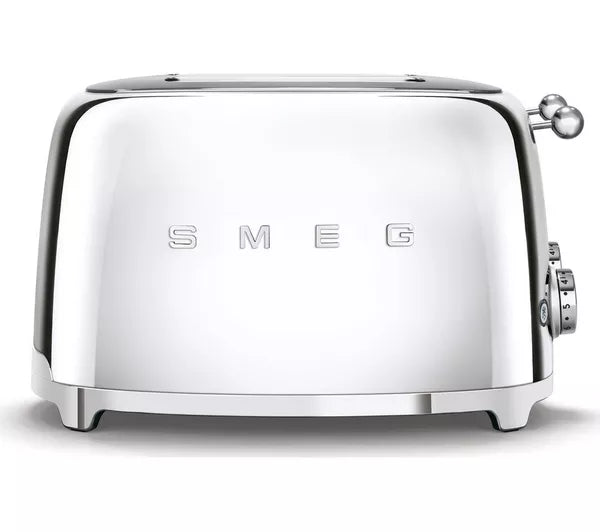Smeg 2 Slice Toaster Chrome