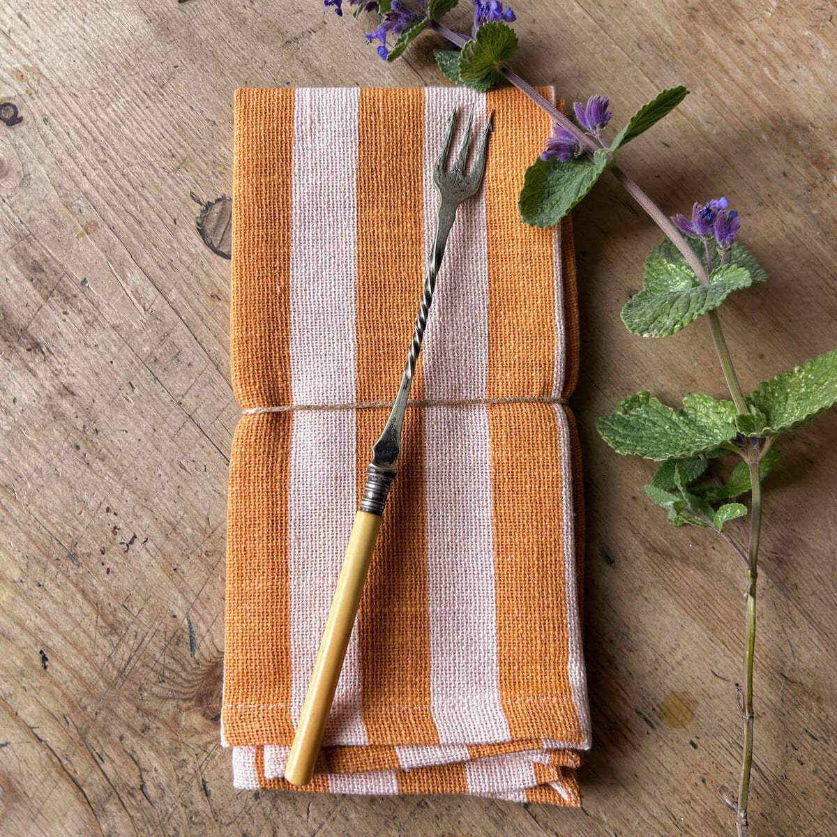 Jaipur Stripe Napkin, Pink City