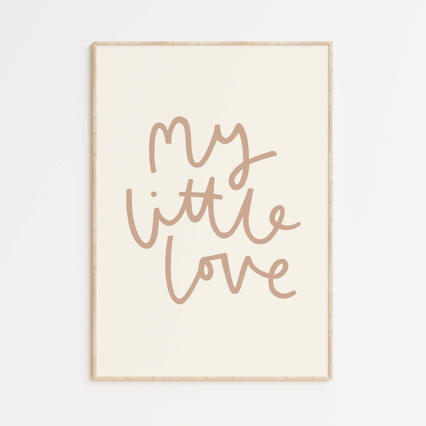 My Little Love A4 Print