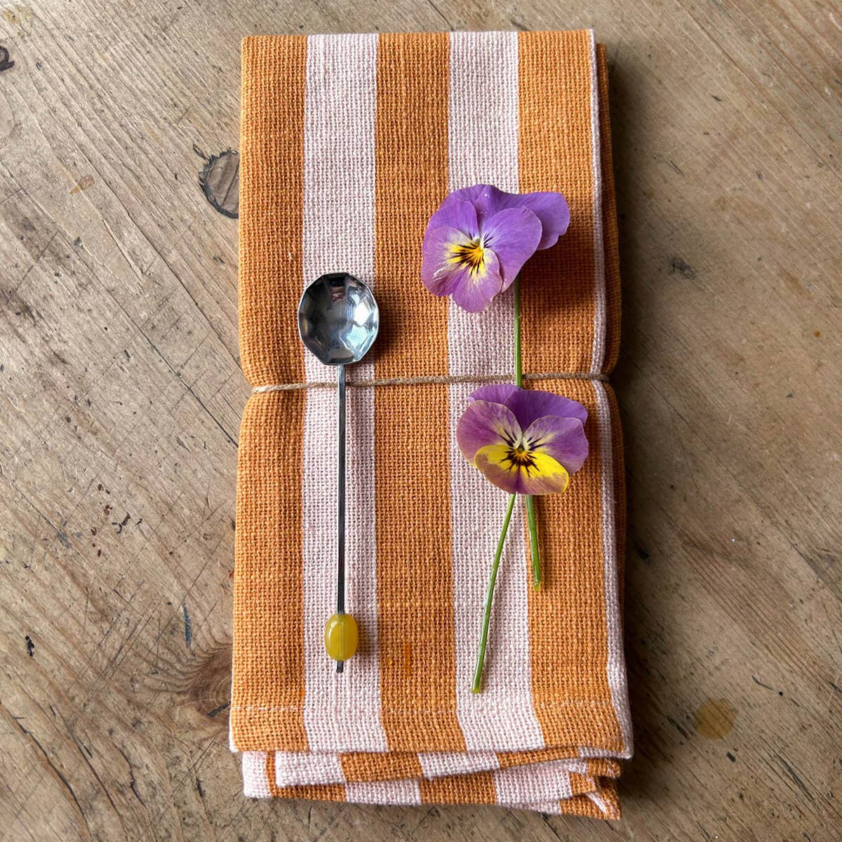 Jaipur Stripe Napkin, Pink City