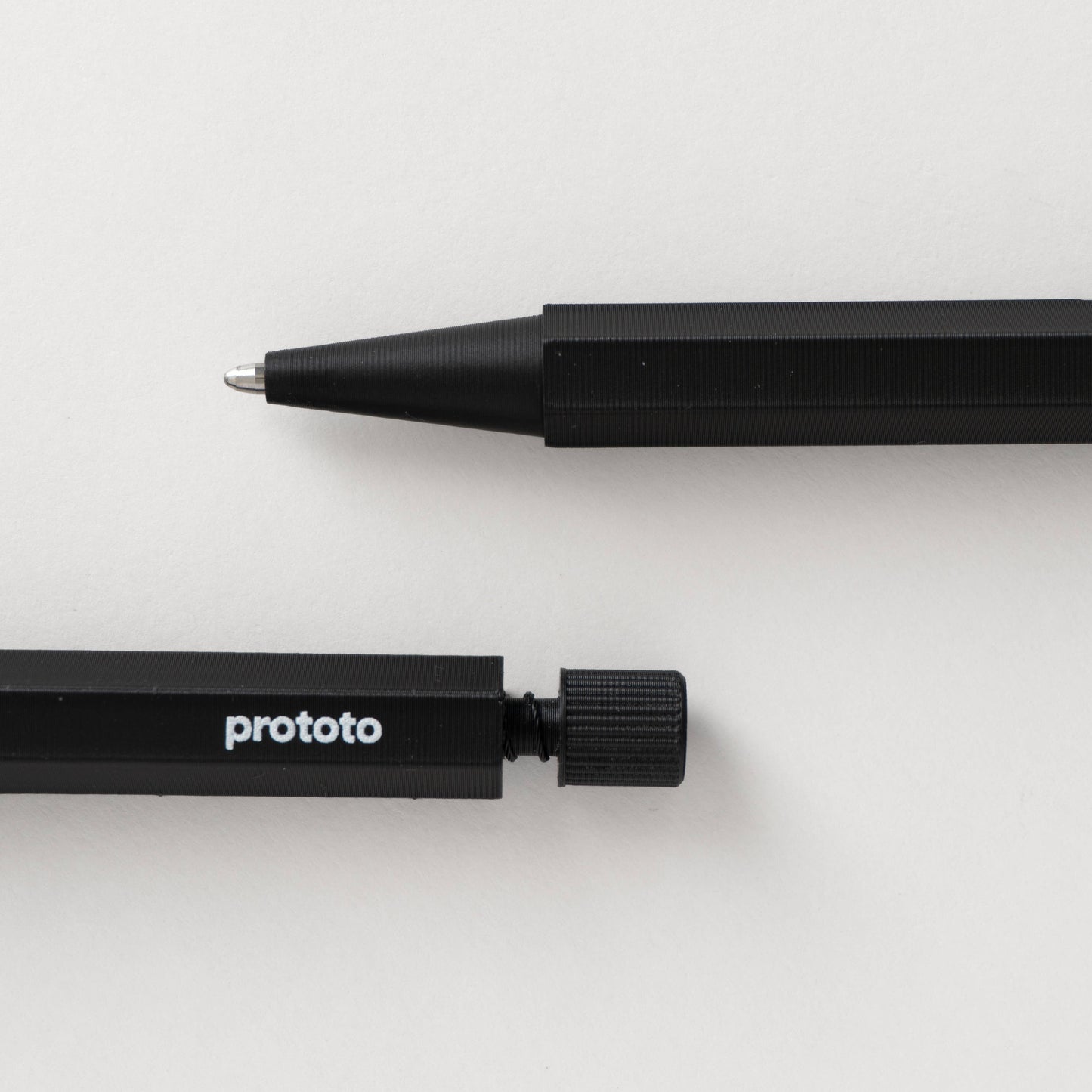 Zero Waste ballpoint pen in black