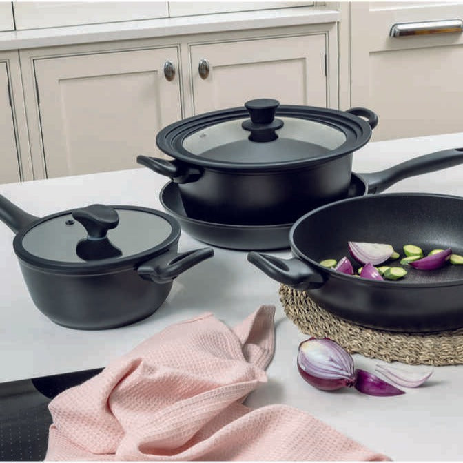 Prestige 4 Piece Pan Set - Nadiya Hussain