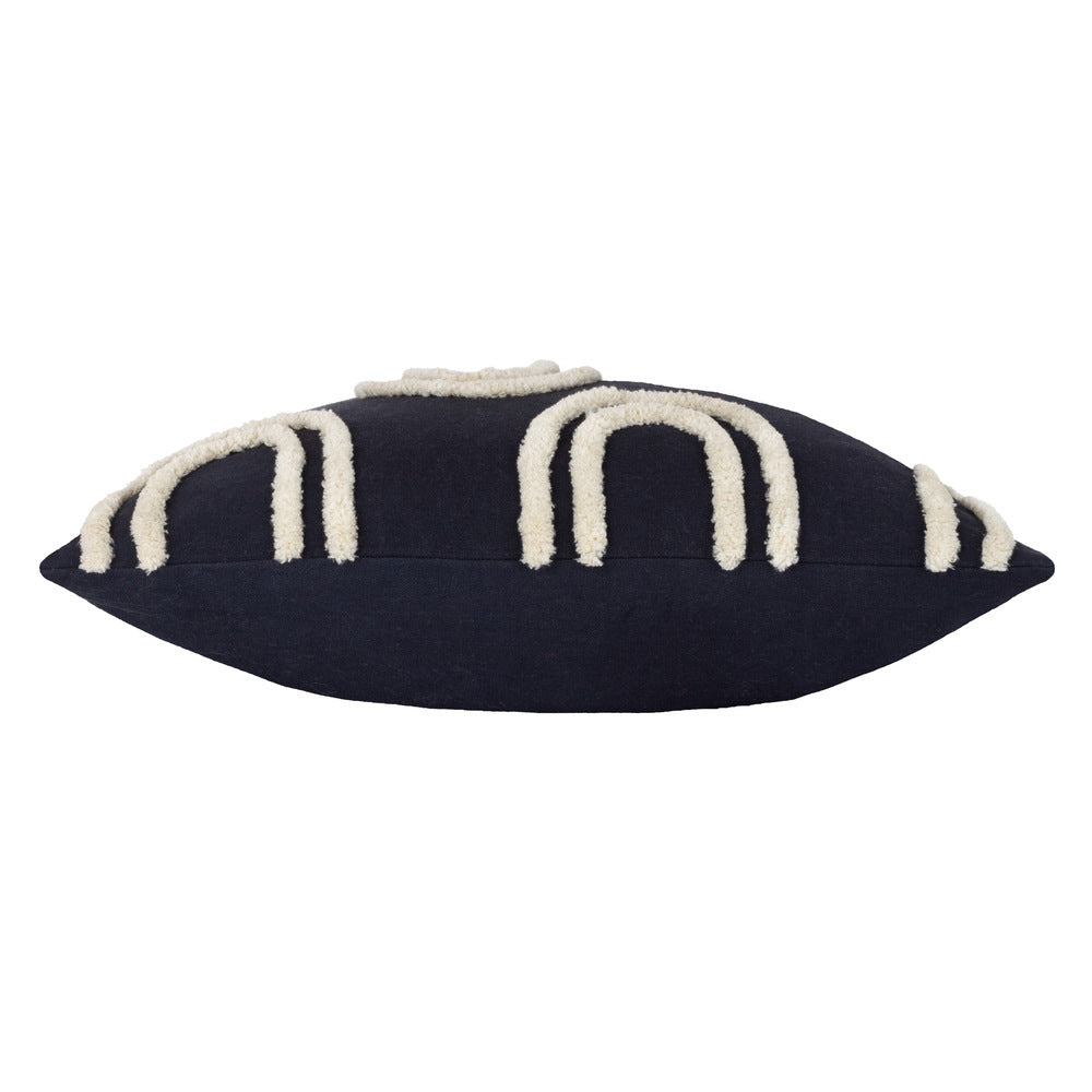 Archie Feather Filled Cushion - Mono