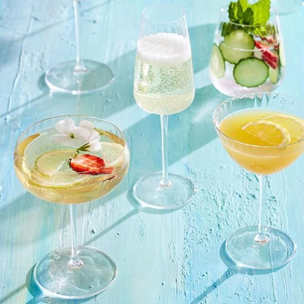 Luigi Bormioli Optica Champagne Coupe 300ml - set of 4