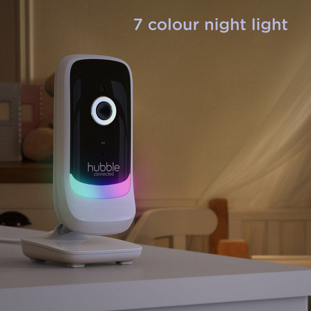 Hubble Nursery Pal Essentials 2.8 Connected Baby Monitor