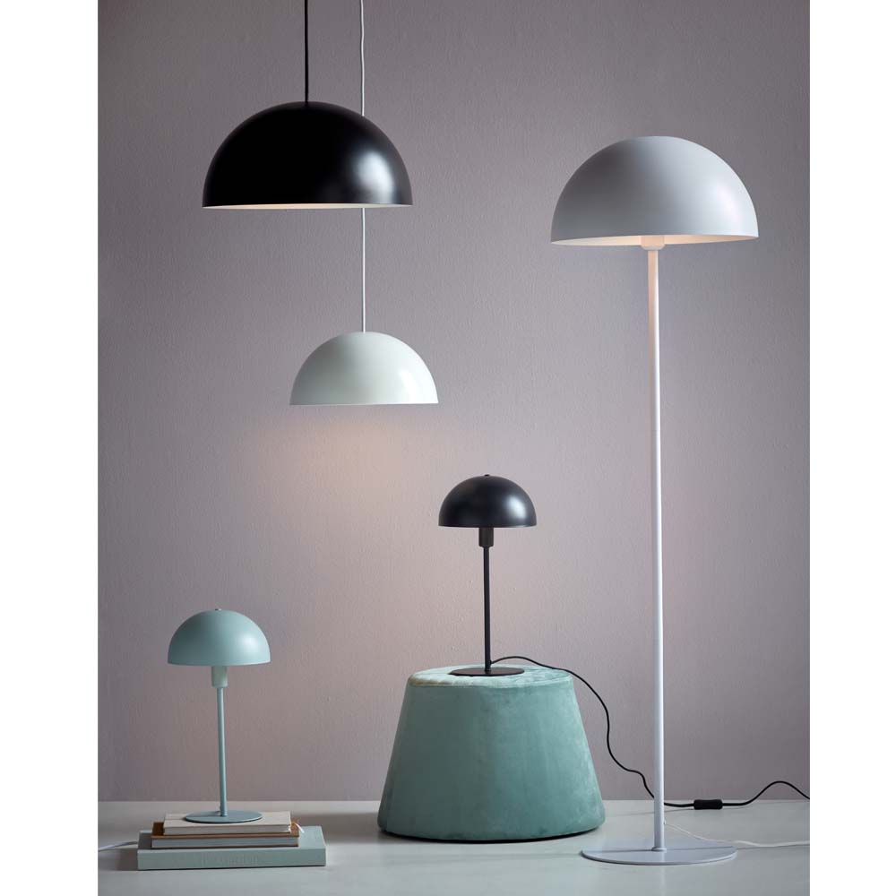 Mushroom Table Lamp - Black