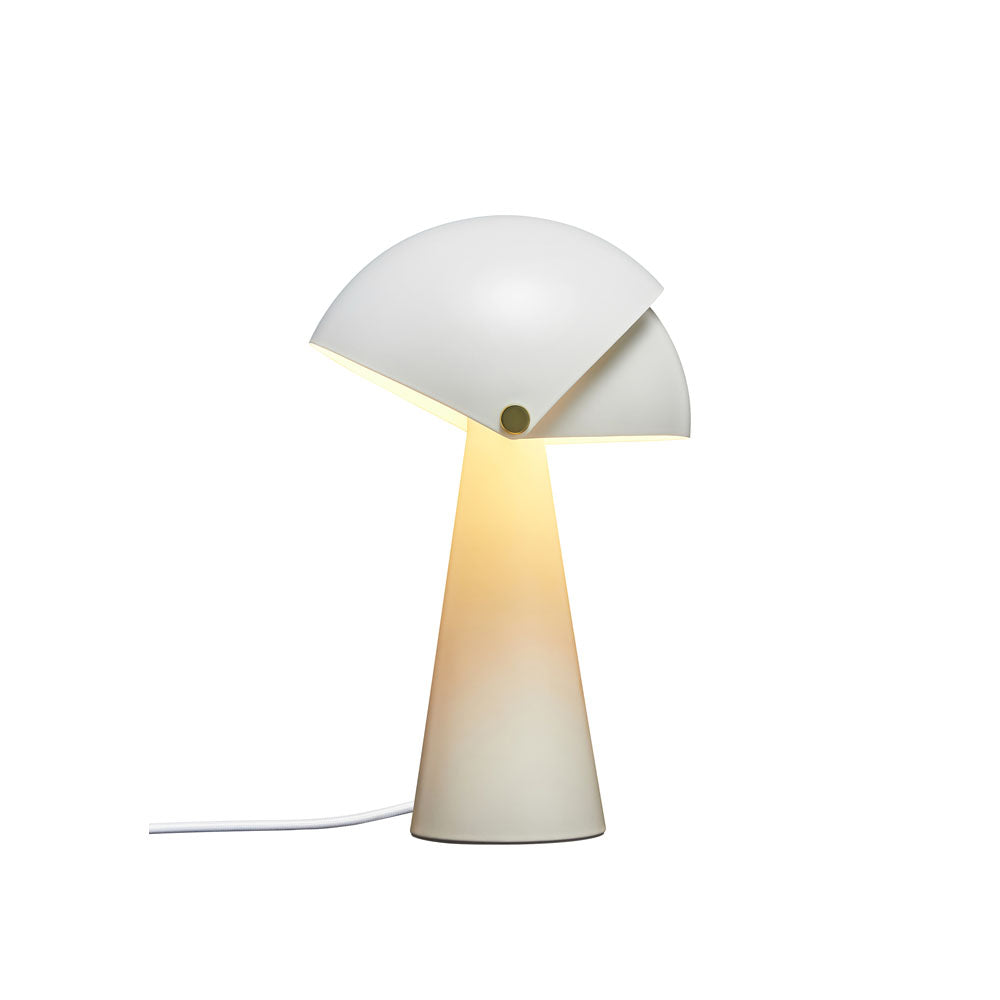 Mushroom Table Lamp - White