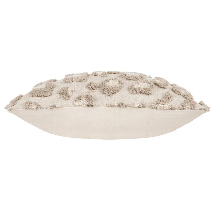 Maeve Tufted Leopard Print Cushion Cover