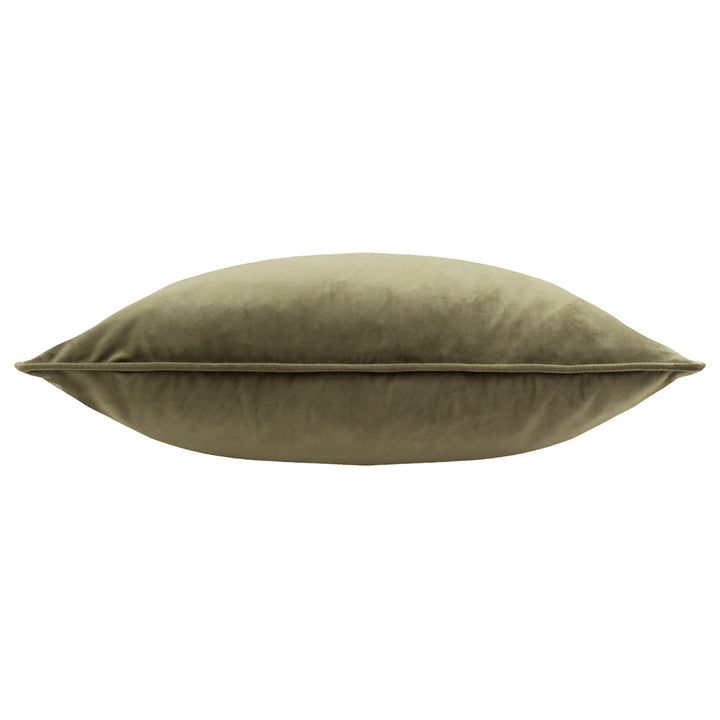 Opulence Soft Velvet Cushion Khaki