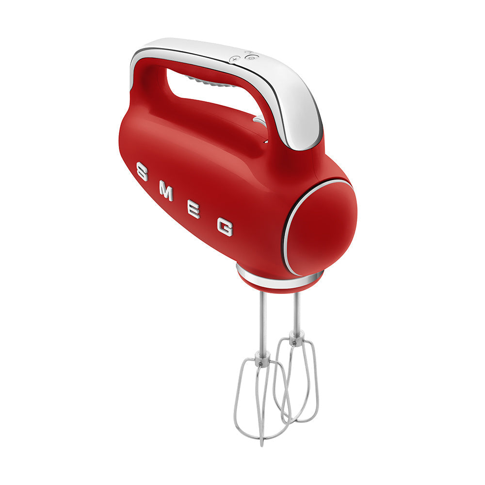 Smeg 50s Style Hand Mixer - Red
