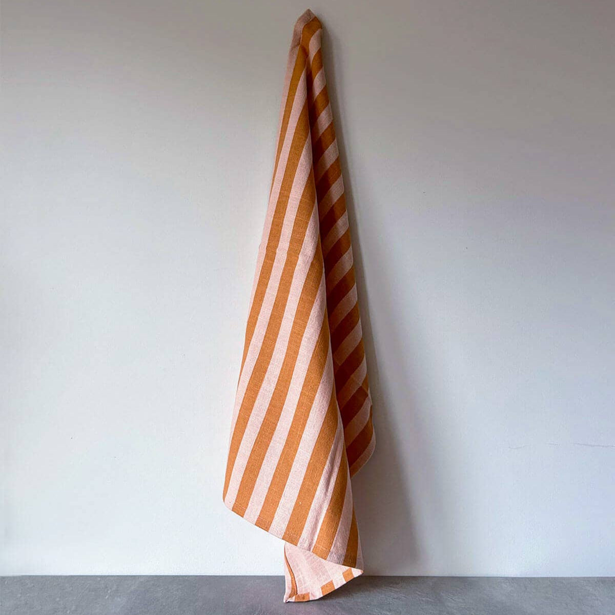 Jaipur Stripe Tea Towel, Pink City