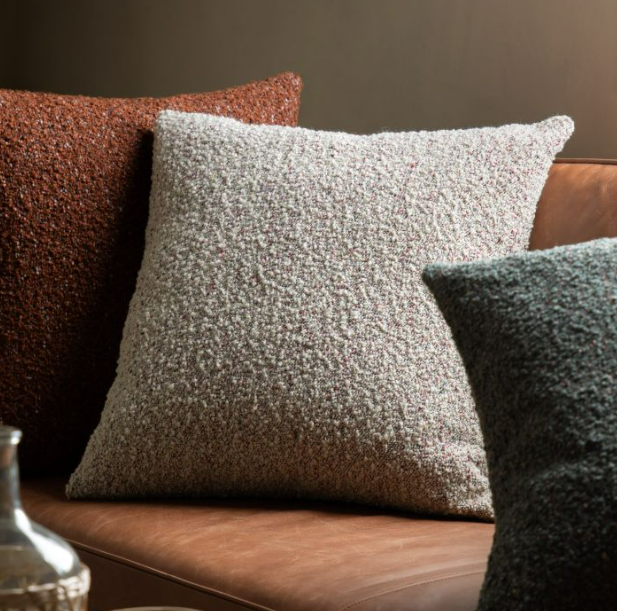 Boucle Knife Edge Cushion