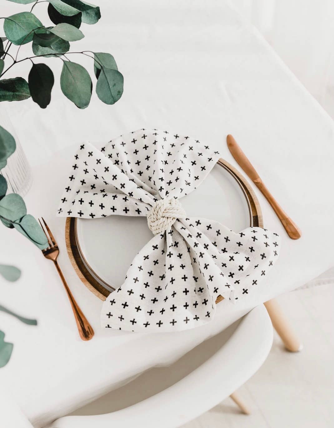 Scandi Cross Napkin