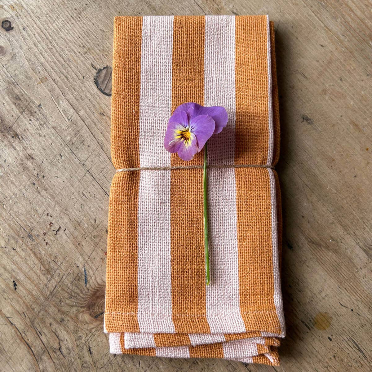 Jaipur Stripe Napkin, Pink City