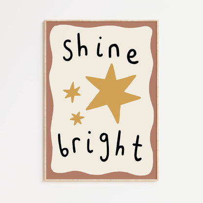 Shine Bright A4 Print