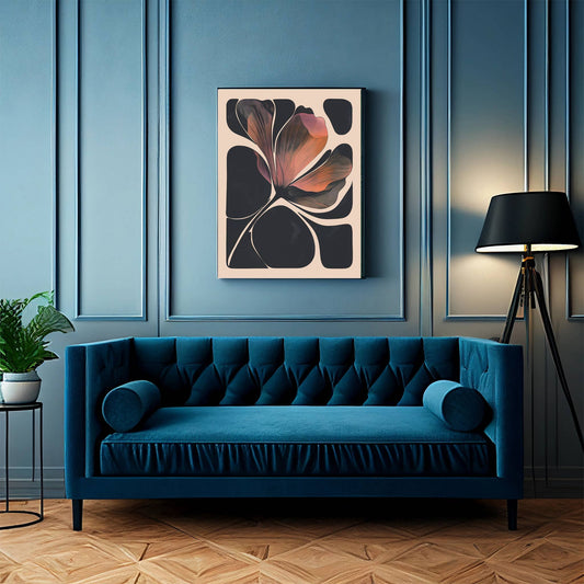 Abstract Flower Art Print