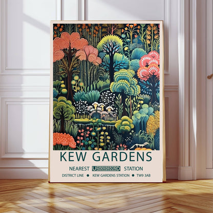 Botanical Kew Garden's Art Print