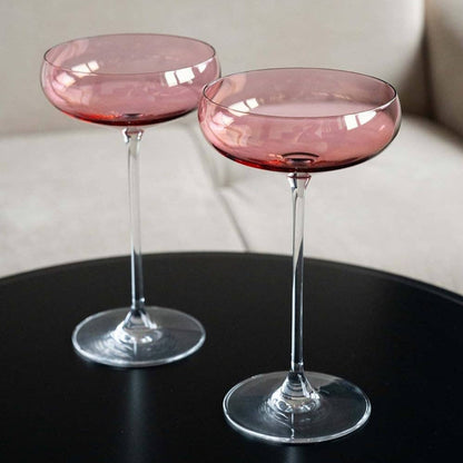 DIAMANTE Pink Champagne Cocktail Saucer