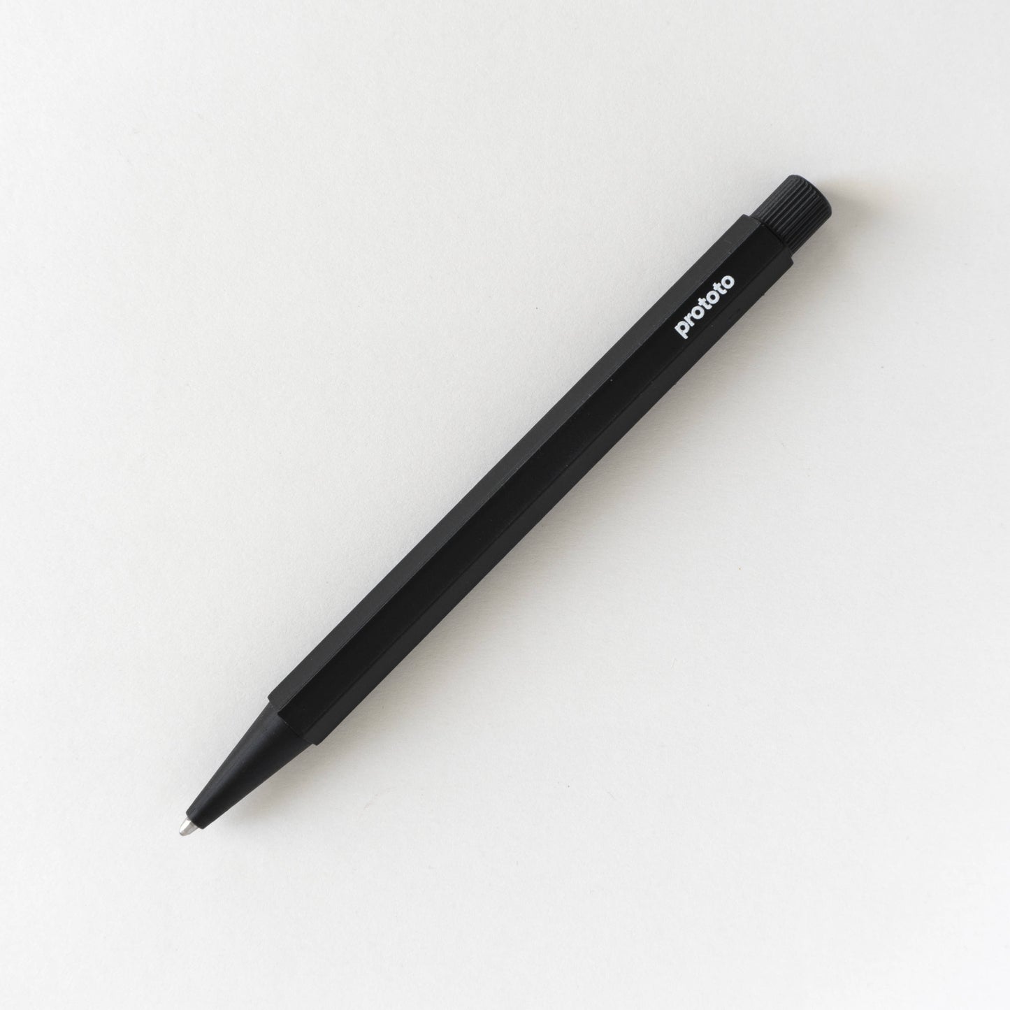 Zero Waste ballpoint pen in black