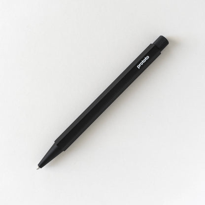 Zero Waste ballpoint pen in black