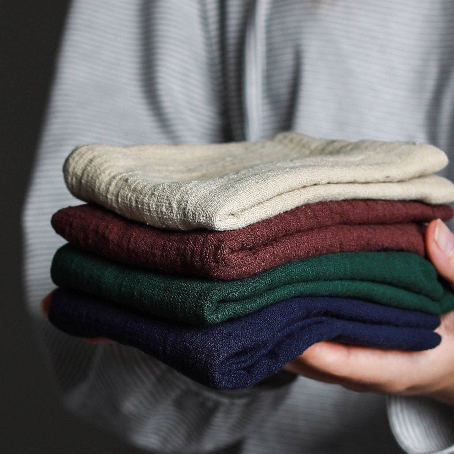 Gohobi Japanese Gongfu tea towels Linen