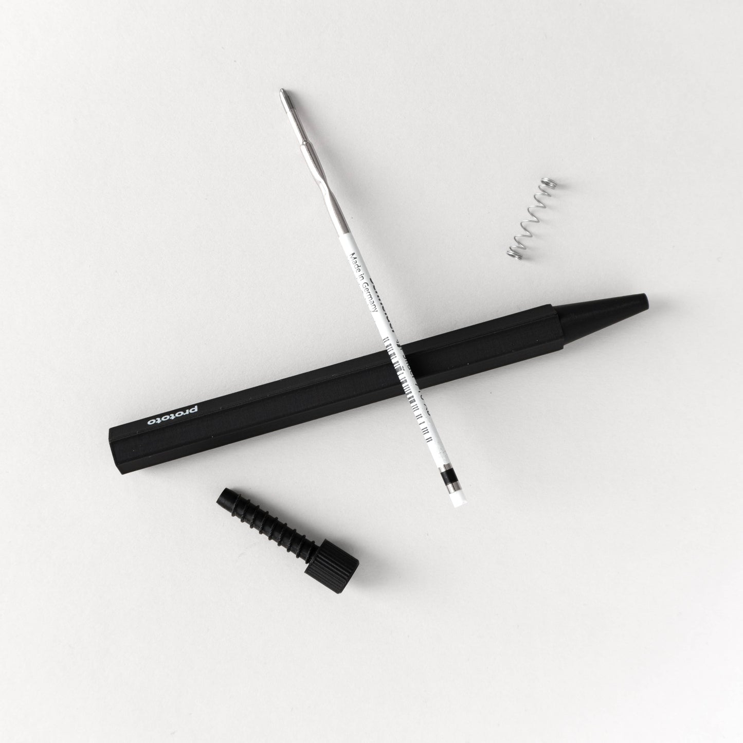 Zero Waste ballpoint pen in black