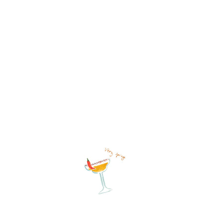 Skinny Dipping & Spicy Margs - Linen Napkin Set of 2