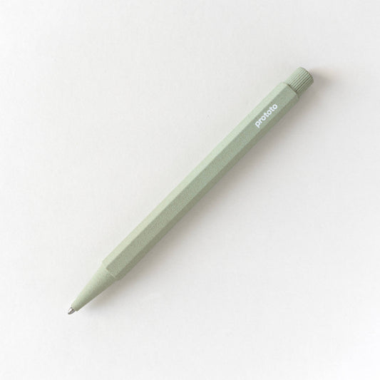 Zero Waste ballpoint pen in sage