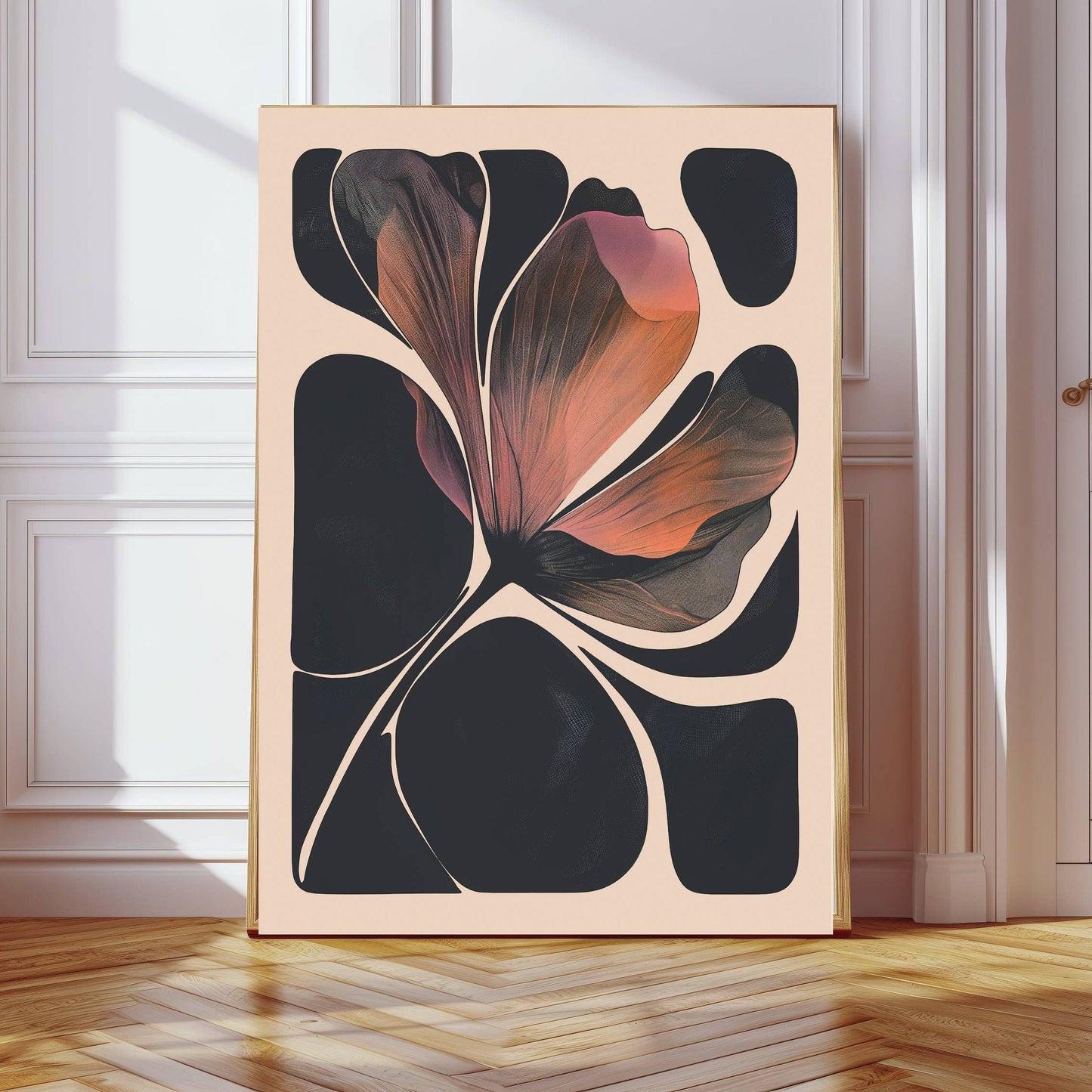 Abstract Flower Art Print