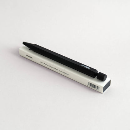 Zero Waste ballpoint pen in black