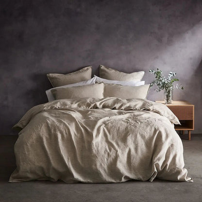Lazy Linen Duvet Cover Linen - 100% Linen