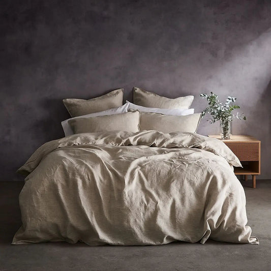 Lazy Linen Duvet Cover Linen - 100% Linen
