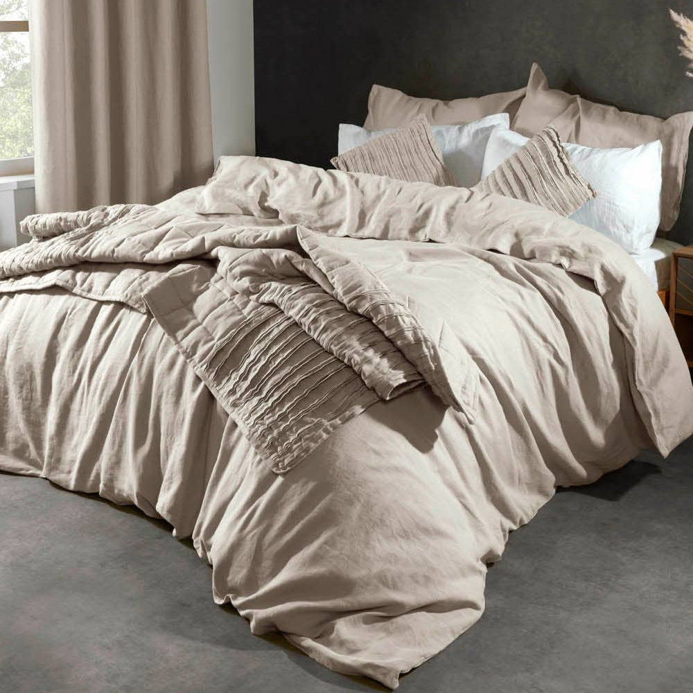 Lazy Linen Duvet Cover Linen - 100% Linen
