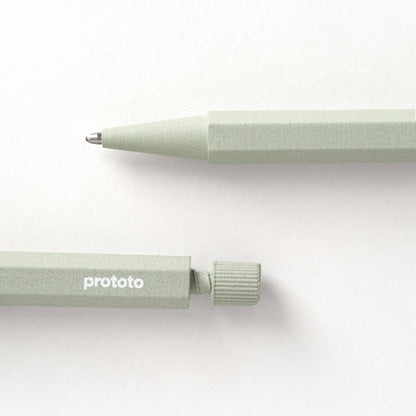 Zero Waste ballpoint pen in sage