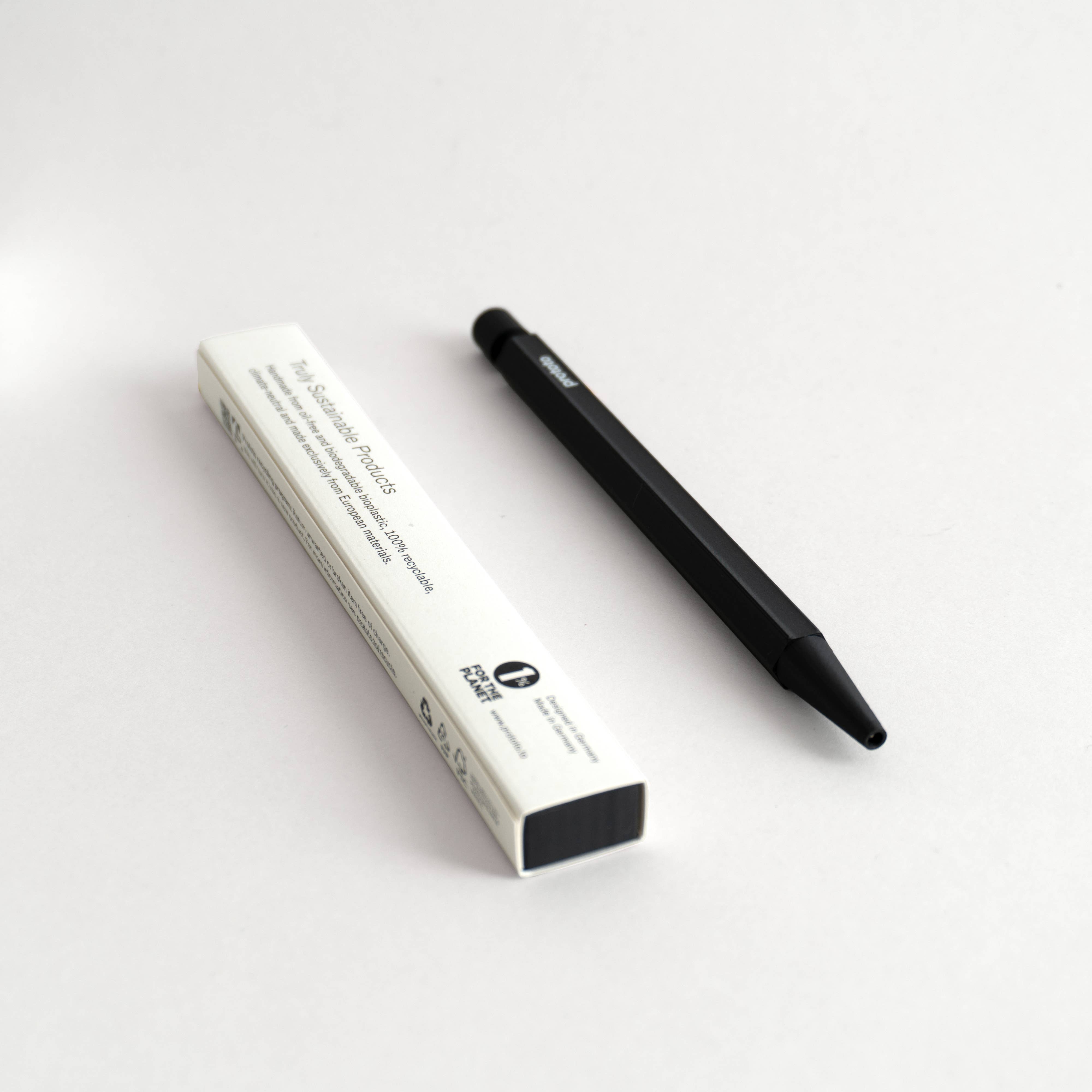 Zero Waste ballpoint pen in black