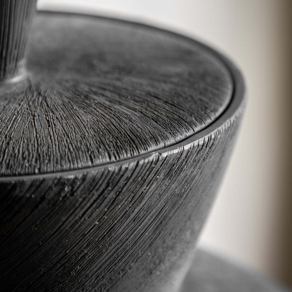 Akari Black Jar 30cm