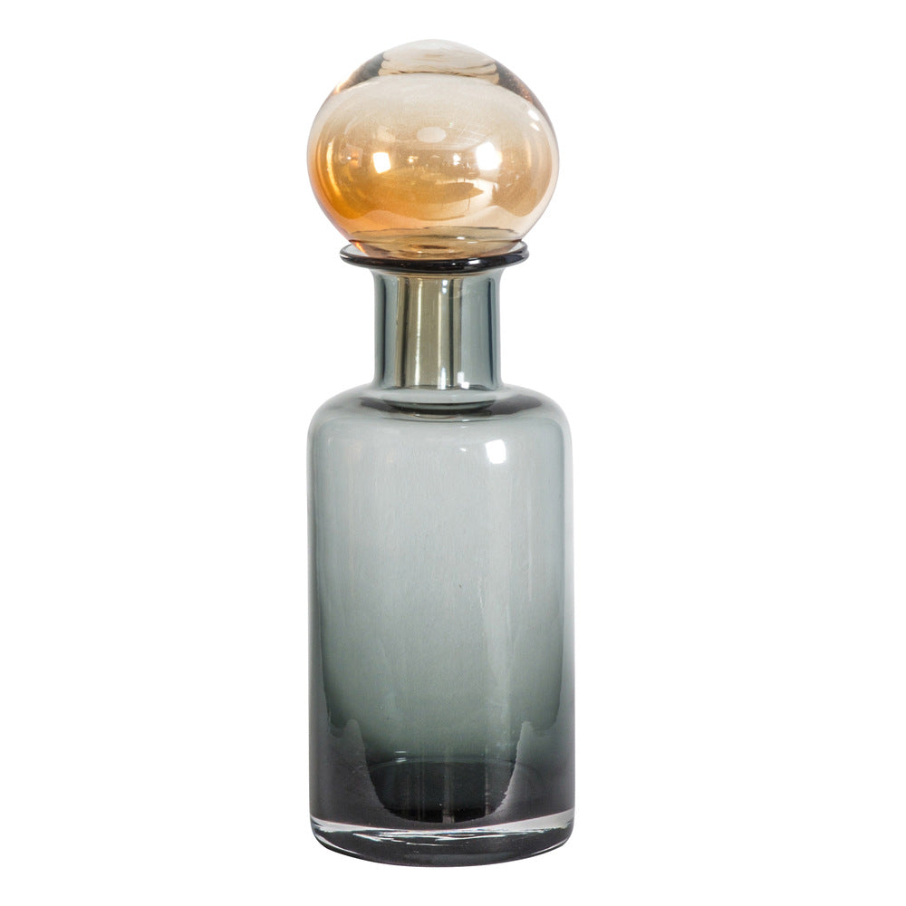 Elma Decorative Decanter Bottle With Stopper 28cm