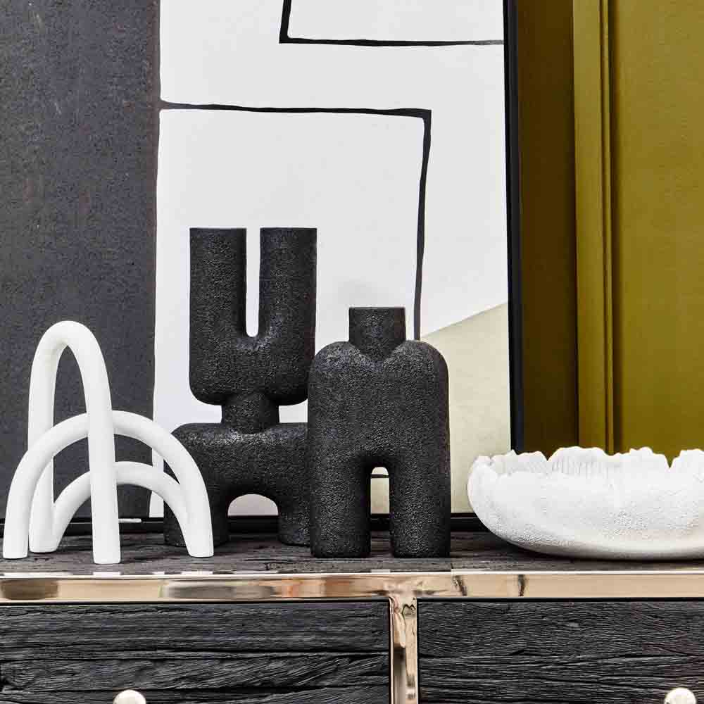 Broc White Fauna Bowl 34cm