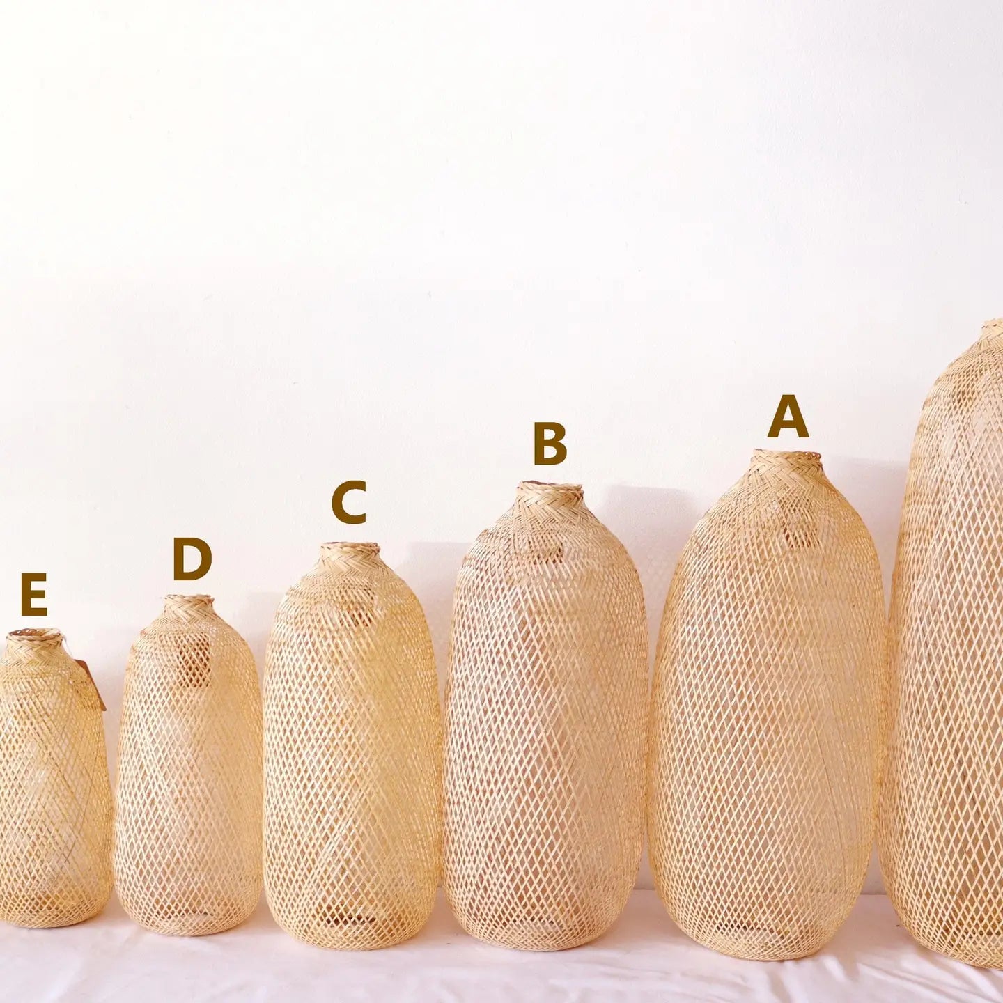 Re-shapeable Bamboo Lamp Shade - Bamboo E