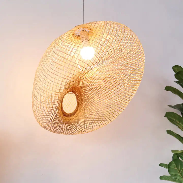 Re-shapeable Bamboo Pendant Light - XL