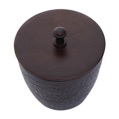 Bronze Finish Canister with lid