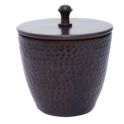 Bronze Finish Canister with lid