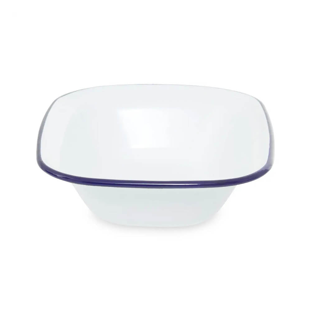 Enamel 22cm Pie Dish - White