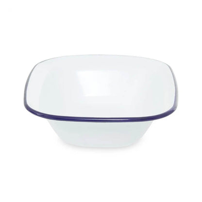 Enamel 22cm Pie Dish - White