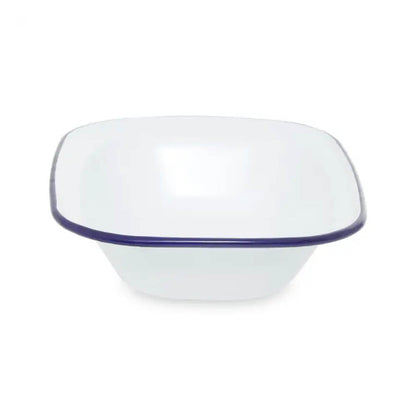 Enamel 26cm Pie Dish - White