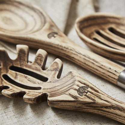 Barbary Oak Hoxton 5 Piece Utensil Set