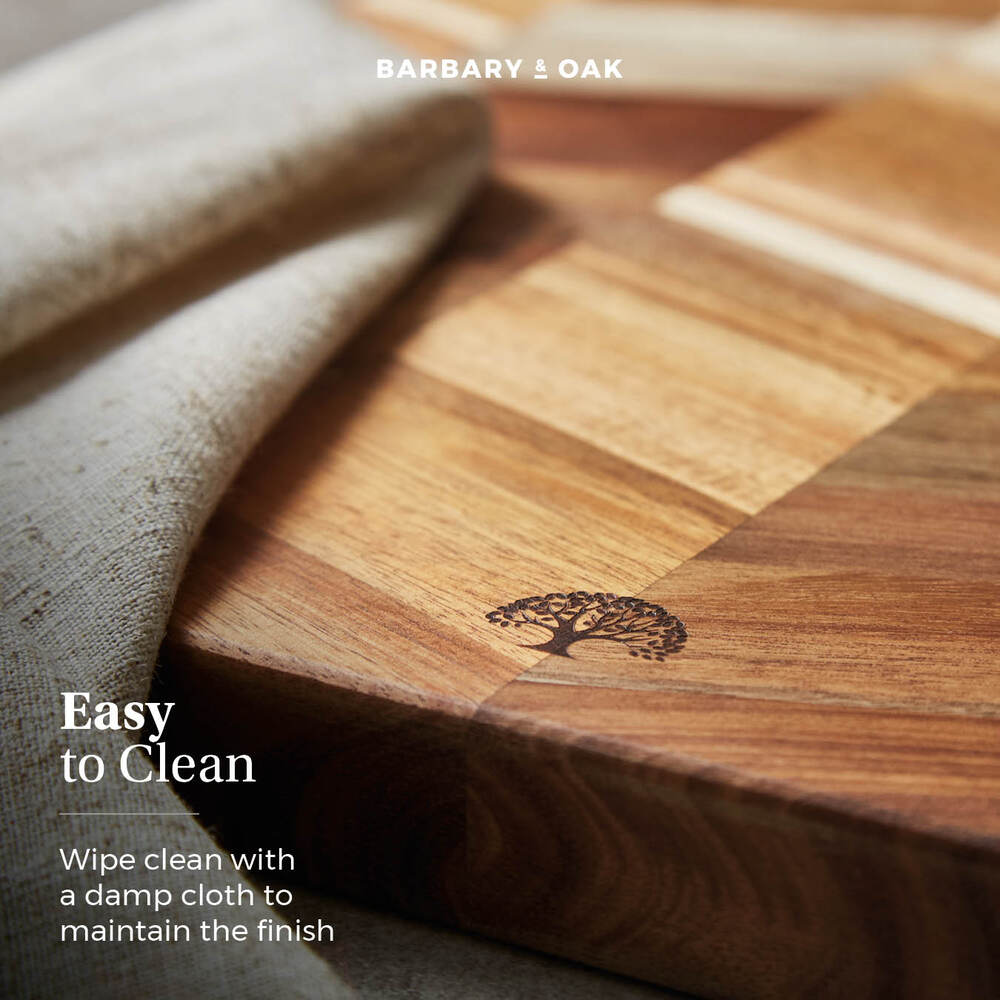 Barbary & Oak Acacia Chevron Chopping Board