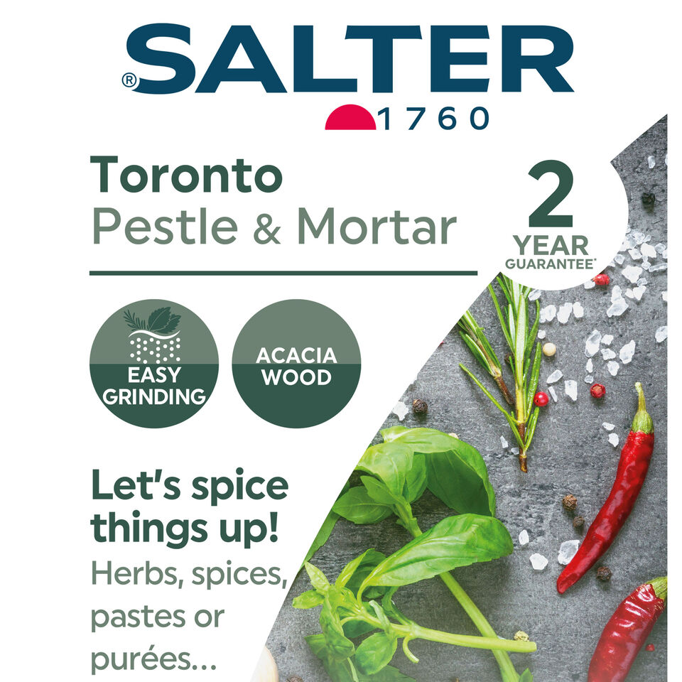Salter Toronto Pestle & Mortar FSC 100%