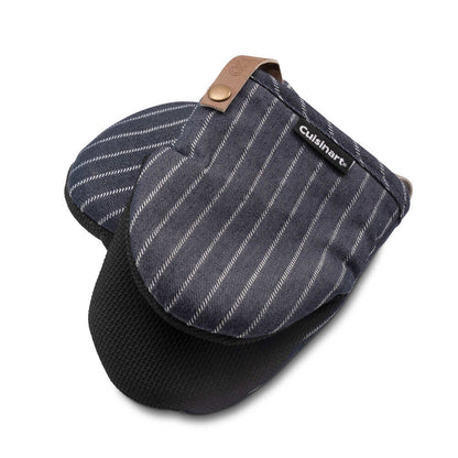 Cuisinart Mini Mits Denim Stripe Oven Glove 2 Pack