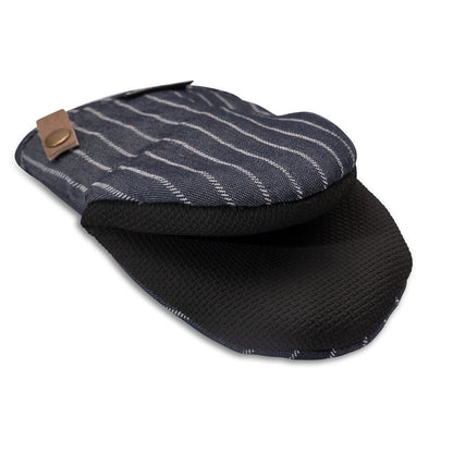 Cuisinart Mini Mits Denim Stripe Oven Glove 2 Pack